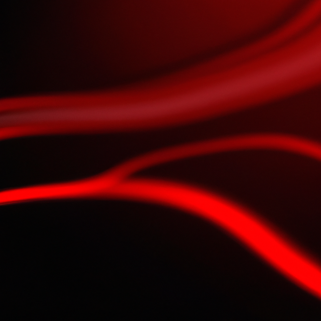 Abstract smooth gradient waves forming cinematic backdrop